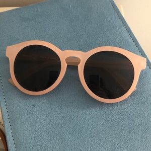 Light pink J. Crew sunglasses